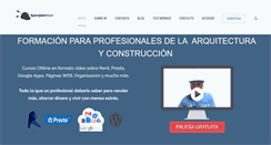 Desktop Screenshot of aparejadorivan.com